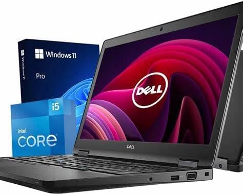 Dell Latitude 5580 Business Laptop 15.6 Numeric-pad 6th Gen Core i5-6300U | 8GB DDR4 Ram | 256GB SSD